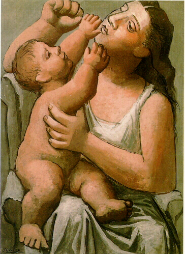 Picasso Mother and child 1921
